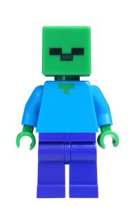 Minecraft Zombie Lego Minifigure